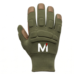 Industrial Grade Cut Impact Resistant Mechanic Work <b>Gloves</b> Heavy Duty Synthetic Leather Palm Workshop Hand General Purpose - Product Image 3