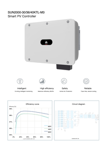 Inversor Solar <span class=keywords><strong>Sun2000</strong></span> 30kw 36kw 40kw <span class=keywords><strong>40KTL</strong></span> <span class=keywords><strong>M3</strong></span> - Product Image 2