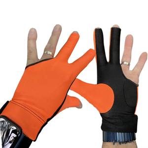 Guantes de Billar Transpirables Antideslizantes de Alta Calidad con 3 Dedos, para Mano Izquierda o Derecha, Guantes de Billar y Snooker de Tela de Malla - Product Image 1
