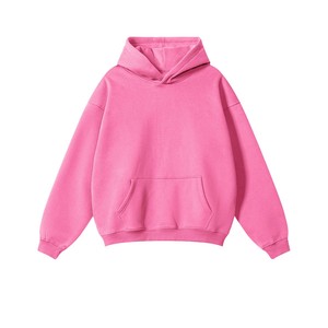 Vente en gros de sweats à capuche surdimensionnés 350 g/m², fournisseur de sweats à capuche personnalisés à faible MOQ, sweats à capuche personnalisés pour les marques de détail américaines - Product Image 4