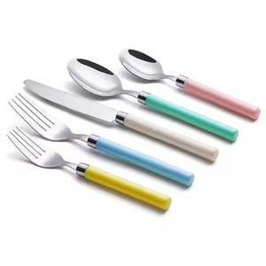 Ensemble de couverts en acier inoxydable pour cuisine moderne et salle à manger, couverts élégants pour une mise en scène raffinée - Product Image 3