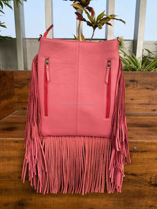 กระเป๋าสะพายพาดลำตัวหนังลายสก๊อตประดับเพชรกระเป๋าสะพายข้างดีไซน์เนอร์แฟชั่นใหม่ - Product Image 5