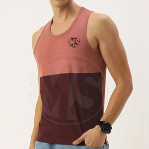 เสื้อกล้ามออกกำลังกายแบบยั่งยืน MOQ ต่ำ ราคาถูก ขายดี เสื้อกล้ามออกกำลังกายรุ่นล่าสุด เสื้อกล้ามออกกำลังกายผู้ชาย - Product Image 3