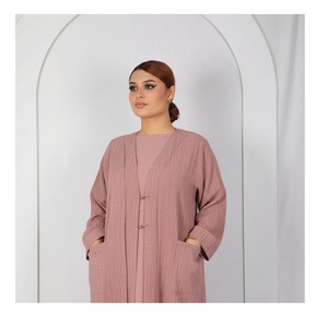 Abaya Sofisticada, Única, Superventas, de Último Diseño, de Lujo, Nueva, al por Mayor, de Alta Calidad - Product Image 4