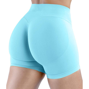 Women's Fitness Shorts Booty Scrunch Design High Waist Seamless Gym Leggings Yoga Workout Training Activewear - Product Image 3