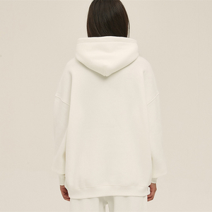 Sweat-shirts à capuche zippés personnalisés très demandés, en coton 100% épais, coupe oversize unisexe à épaules tombantes, à prix de gros - Product Image 6