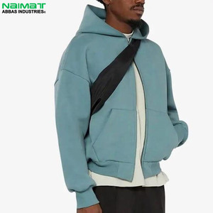 Sudadera con capucha y cremallera completa con ventilación lateral transpirable para hombre, ropa deportiva de entrenamiento, forro polar, paquete deportivo. - Product Image 2