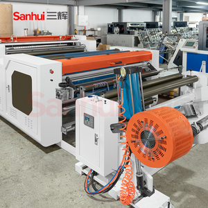 Tự động kiểm soát căng thẳng Siemens PLC Thiết bị cắt chéo cho cuộn và giấy ảnh rạch và Máy cắt - Product Image 3