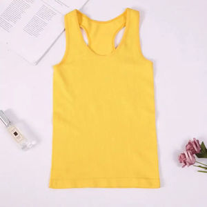 High Quality Womens Tank <b>top</b> Cotton fabric Tank <b>Top</b> Square Collar Workout Running Fitness Crop <b>Top</b> USA Size Women For Tank <b>Top</b> - Product Image 6