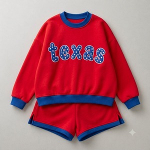 Ensemble deux pièces personnalisé avec logo pour femme : sweat-shirt à col montant uni à manches longues et short, 100 % coton respirant, vente en gros - Product Image 4