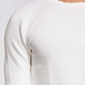 RABUSH SPORTS Ropa Interior Térmica de Invierno para Hombre, Absorbente de Humedad, Gruesa, 100% Lana Teñida, Manga Larga, 2 Piezas, Estándar - Product Image 5