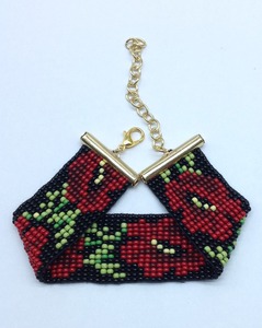 Bracelets en perles de verre faites à la main en vrac, bijoux d'amitié bohèmes, perles colorées empilables pour cadeau de merchandising de concert style Taylor - Product Image 4