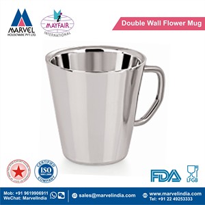 Taza de Café de Acero Inoxidable, Forma Recta, Diseño Minimalista, Aislamiento Térmico de 6-12 Horas, Ecológica, Regalo Empresarial con Asa - Product Image 2