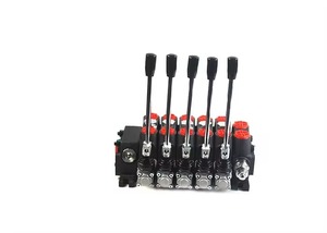 วาล์วควบคุมทิศทางไฮดรอลิกแบบสองทาง DCV100 120 ลิตร/นาที วาล์วสปูลควบคุมด้วยมือ 31.5MPa โมโนบล็อก - Product Image 2