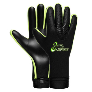 Gants de gardien de but professionnels pour hommes en cuir, avec couverture complète des doigts et contrôle amélioré du ballon - Product Image 5