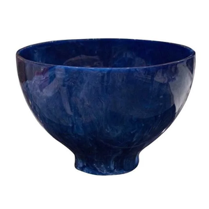 Tazón de Ensalada de Melamina Hecho a Mano, Diseño Tradicional Personalizado, Mezcla de Colores en Espiral, Moderno y Lujoso, Libre de BPA, Ecológico - Product Image 5