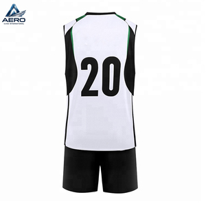 Offre Spéciale : Nouveaux Ensembles de Volleyball Confortables – Maillot à Manches Courtes et Short Imprimés, Uniformes de Volleyball Personnalisés avec Logo - Product Image 2