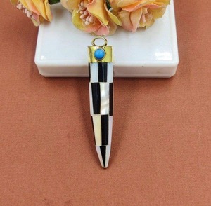 จี้เขาควายทำด้วยมือเสน่ห์เครื่องประดับธรรมชาติที่ไม่เหมือนใคร - Product Image 2