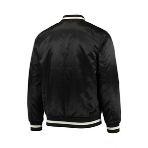 Men Bomber Jacket Premium Nylon Lightweight Windproof Casual Streetwear Outerwear Custom Fashion Jacket Men Modern Utility <b>Fit</b> - Product Image 2