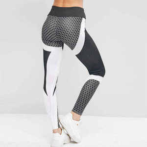 Women's Fitness Yoga Gym Leggings Mid Waist Drawstring Super Soft Comfort Slim Four-Way Stretch Yoga Trousers - Product Image 6