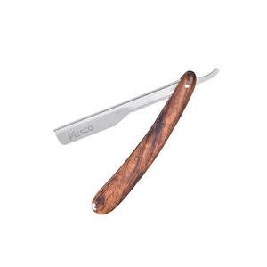 Navaja de afeitar de borde recto para hombre, para cortar y afeitar la barba, tipo barbería - Product Image 5