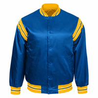 Blouson Bomber Varsity en Laine et Cuir pour Homme, Design Hiver Décontracté Personnalisé, Broderie Chenille, Style Letterman Sport Baseball avec Détail Corne