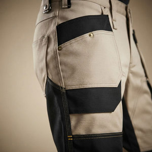 Pantalon cargo homme taille mi-haute coupe droite, en coton, multi-poches, décontracté, pour l'extérieur, avec logo personnalisé, fabriqué au Pakistan, faible MOQ - Product Image 5