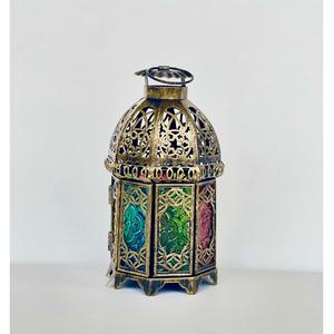 Lanterne marocaine en métal la plus vendue, de qualité supérieure, pour décorations intérieures et extérieures, Noël, mariages, festivals, autres bougeoirs et pots. - Product Image 3