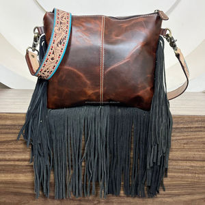 กระเป๋าสะพายไหล่หนังวัวมีซิปขนาดใหญ่สำหรับผู้หญิงกระเป๋าหนังสะพายข้างเป็นเครื่องมือหนังหรูหราดีไซน์2025 - Product Image 5