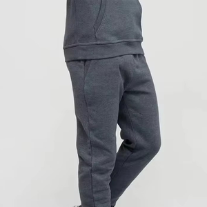 Ensemble de survêtement 2 pièces vierge en molleton de coton épais délavé à l'acide, anti-plis, personnalisable, style streetwear, comprenant un sweat à capuche uni et un pantalon de survêtement - Product Image 4