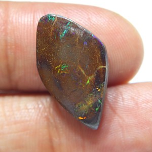 Ópalo de Boulder Koroit Natural Australiano de Alta Calidad, Cabujón de Ópalo de Boulder de Australia para la Fabricación de Joyas, Gema - Product Image 2