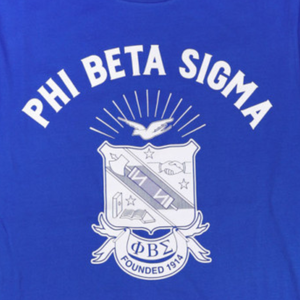 T-shirt à manches longues bleu roi Phi Beta Sigma avec emblème grec en coton pour homme, décontracté, pour la vie quotidienne - Product Image 3