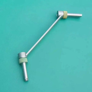 Guía de perforación ortopédica para procedimientos de fijación ósea, instrumento quirúrgico manual de acero inoxidable, broca duradera de alta calidad, CE - Product Image 2