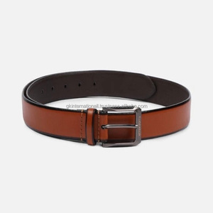 Fashion Men's Casual Leather Jeans <b>Belts</b> Classic <b>Work</b> Dress <b>Belt</b> With Strong Buckle for Men - Product Image 1