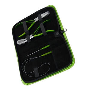 Kit de Herramientas para Extensiones de Cabello, Alicates Metálicos, Agujas, Alambre, Mango Verde, Juego Profesional para Instalación y Remoción de Extensiones de Cabello - Product Image 3