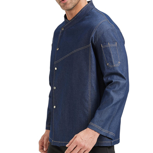 Chaqueta de Chef Personalizada con Logotipo, Uniforme de Cocina de Manga Corta para Hombre y Mujer, Unisex, de Algodón Transpirable para Cocineros, Reposteros y Restaurantes - Product Image 2