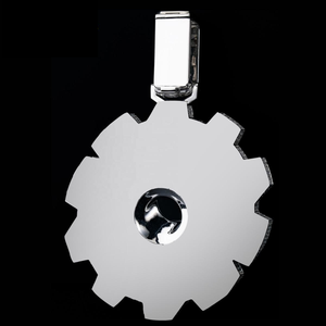 Factory Custom Logo Pendant <b>Chain</b> 925 Sterling Silver VVS Moissanite Diamonds Luxury Jewelry Pendant Necklace <b>Rapper</b> Pendant - Product Image 4