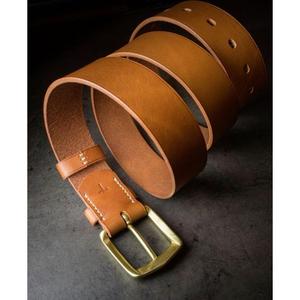Ceintures en cuir véritable à la mode pour hommes, avec boucle antique, style européen, idées cadeaux pour anniversaire et anniversaire de mariage - Product Image 2