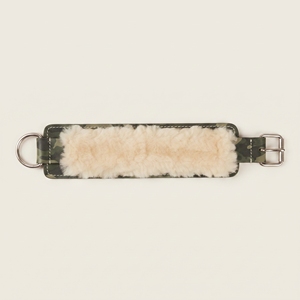 Sangle de cheville en cuir camouflage pour haltérophilie, avec boucle en D pour machine à câble, idéale pour la gym et l'exercice - Product Image 2