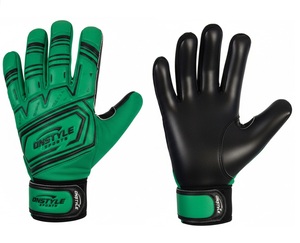 Gants de gardien de but professionnels à découpe négative - Gants de football Elite Rouge Noir - Équipement de gardien de but en latex allemand 4 mm à haute adhérence ONSTYLE - Product Image 5