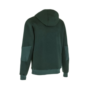 เสื้อฮู้ดผ้าฟลีซสีพื้นทรงปกติ สวมใส่สบายๆ สำหรับฤดูใบไม้ร่วง สีน้ำเงิน ผ้าฝ้ายถัก - Product Image 3
