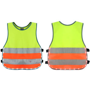 <b>High</b> Visibility Reflective Safety Vest Construction Safety <b>Jacket</b> OEM ODM Hi <b>Vis</b> Vest for Children kids reflective vest - Product Image 2