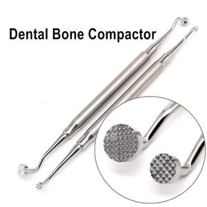 Instrument de compression osseuse dentaire 6mm 8mm, poignée moletée argentée, outil chirurgical manuel de classe I - Product Image 2