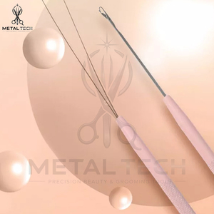Aiguille à boucle professionnelle en acier inoxydable antidérapante et réutilisable pour extensions capillaires à micro-anneaux – Vente en gros - Product Image 6