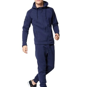 Ensemble de survêtements pour hommes avec logo personnalisé, imprimé délavé à l'acide, manches longues, en molleton technique respirant, coton, streetwear, qualité professionnelle en gros - Product Image 5