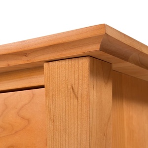 Table de chevet moderne et simple en teck massif de haute qualité avec finition naturelle NC pour usage intérieur - Product Image 6