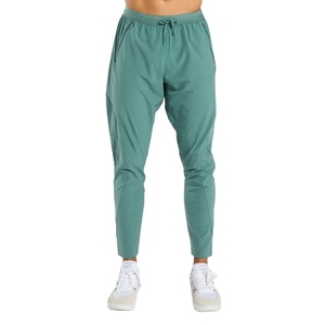 Pantalones de verano de algodón 100% de alta calidad para hombre, Jogger de secado rápido personalizado, deportivo informal, ligero, patrón recto - Product Image 1
