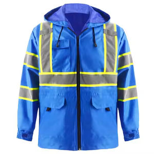 เสื้อแจ็คเก็ตนิรภัยสะท้อนแสงกันน้ำมาตรฐาน ANSI Class 3 สำหรับฤดูหนาว พร้อมไฟ LED และโลโก้สั่งทำพิเศษสำหรับงานอุตสาหกรรม - Product Image 1