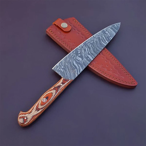 Couteau de Chef Premium LEGACY BLADES en Acier Damas Forgé à la Main, Couteau de Cuisine en Acier à Haute Teneur en Carbone, Fournisseur en Gros - Product Image 4