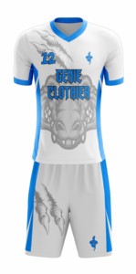Conjunto de Uniforme de Fútbol Personalizado Premium, Uniformes de Fútbol de Equipo Personalizables, Kit de Camiseta de Fútbol Totalmente Personalizable con Nombres y Números de Jugadores - Product Image 5